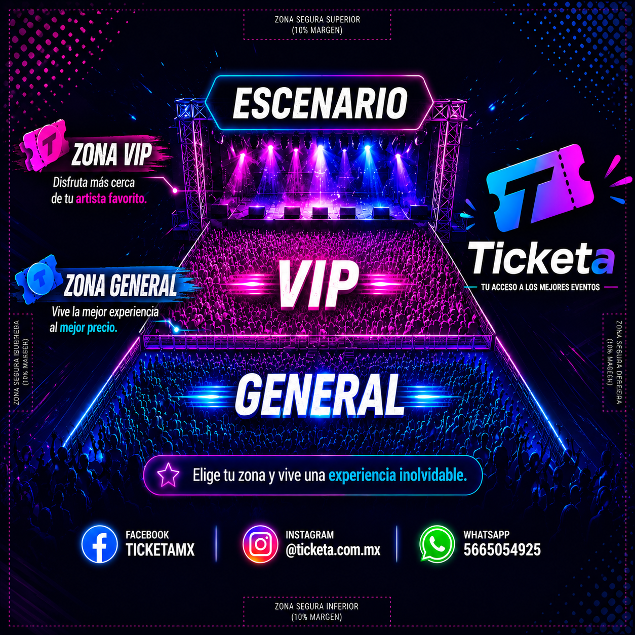 Zonas de Aqui tu evento